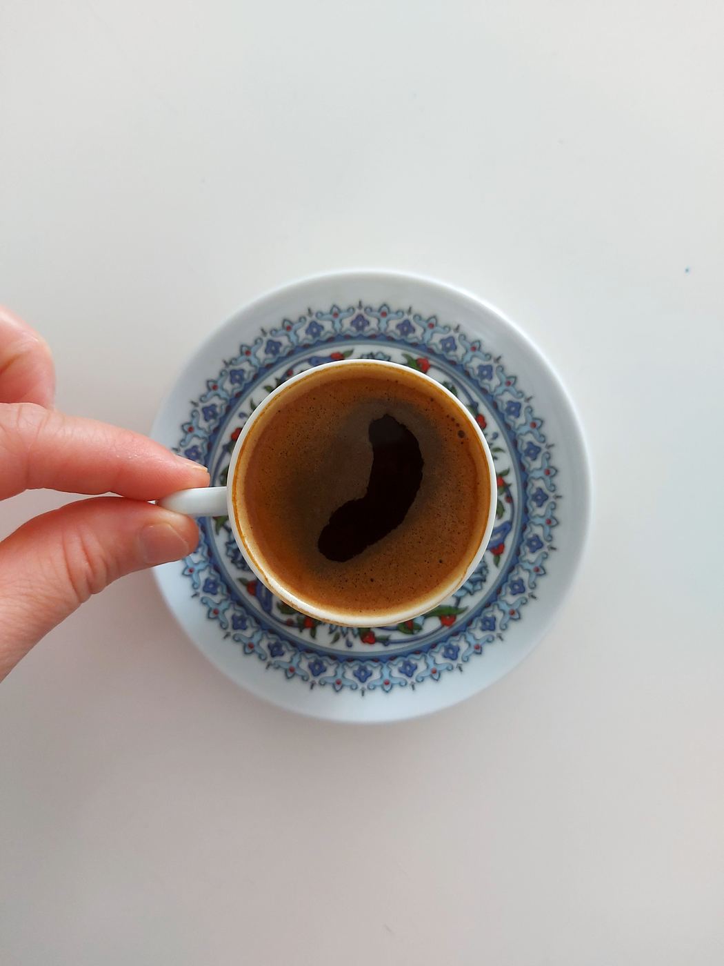Espresso in tazzina